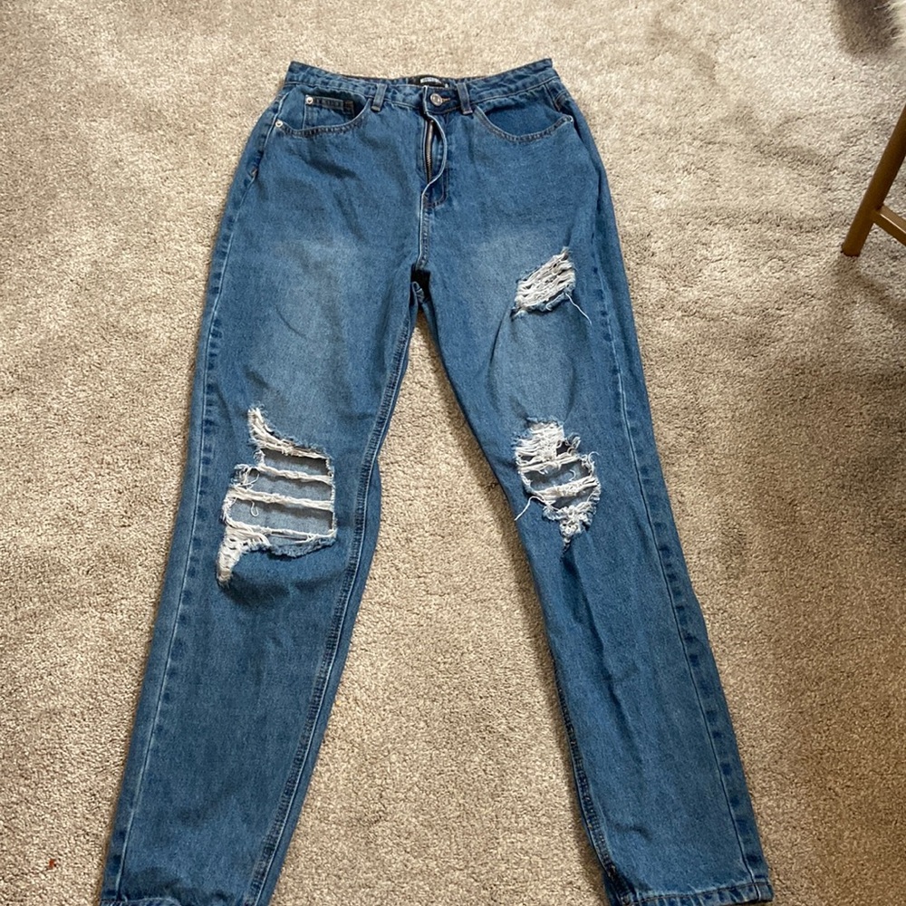 Missguided Ripped Jeans Size 6R